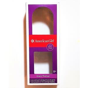American Girl 6.5" Doll GRACE THOMAS Mini EMPTY BOX ONLY Doll Storage Gift Box